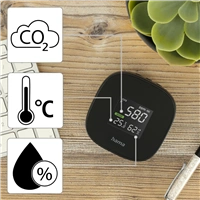 Hama Safe, prístroj na meranie kvality vzduchu (CO2, teploty a vlhkosti vzduchu)