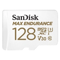 SanDisk® MAX ENDURANCE microSDXC™ Card s adaptérem 128 GB
