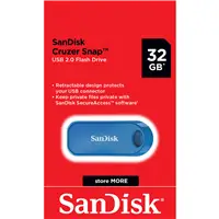 Sandisk Cruzer Snap 2.0 Global 32 GB modrá