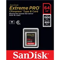 SanDisk CF Extreme PRO expres 64 GB, Type B