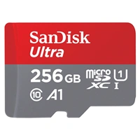 SanDisk Ultra microSDXC 256 GB 120MB/s  A1 Class 10 UHS-I, s adaptérom