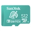Sandisk Nintendo Switch micro SDXC 512 GB 100 MB/s A1 C10 V30 UHS-1 U4