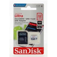 SanDisk Ultra microSDHC 32 GB 100 MB/s Class 10 UHS-I, s adaptérom