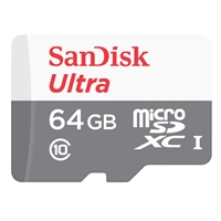 SanDisk Ultra microSDXC 64 GB 100 MB/s Class 10 UHS-I, s adaptérom