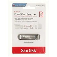 SanDisk iXpand Flash Drive Luxe 128 GB, Type-C