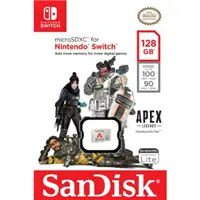 SanDisk microSDXC 128 GB UHS-I card pre Nintendo Switch Apex Legends