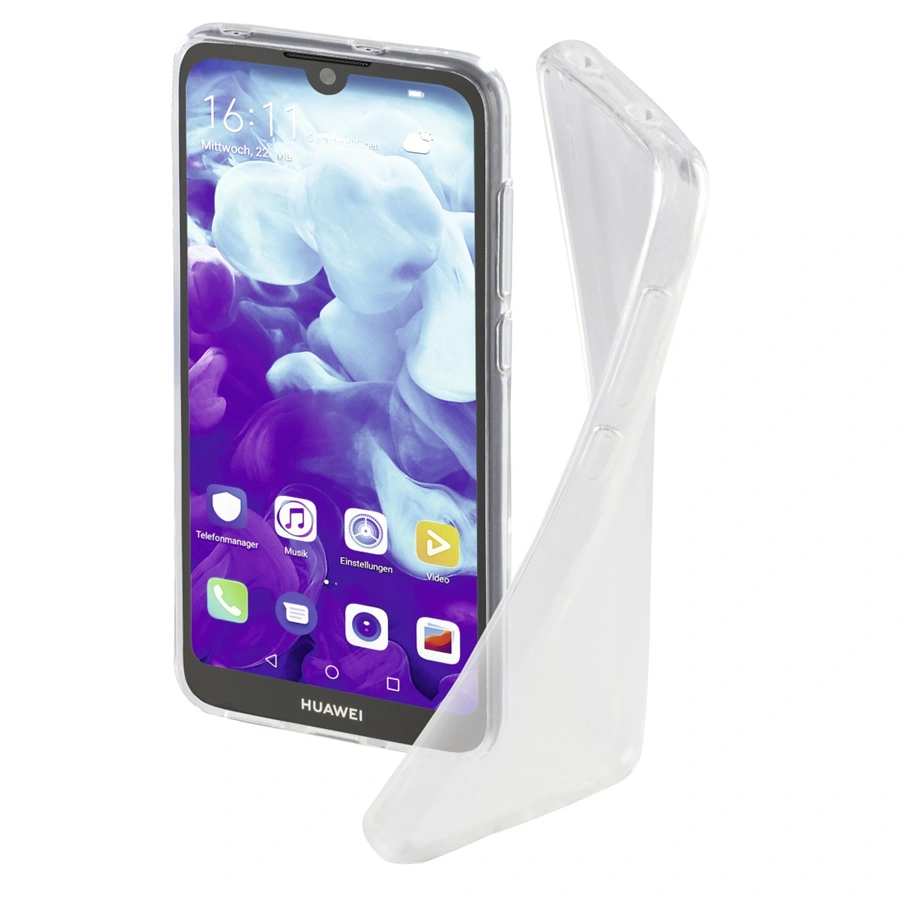 Hama Crystal Clear Cover for Huawei Y5 (2019), transparent