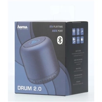 Hama Drum 2.0, Bluetooth reproduktor, 3,5 W, tmavomodr