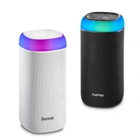 Hama Bluetooth reproduktor Shine 2.0, LED podsvietenie, IPX 4, biely