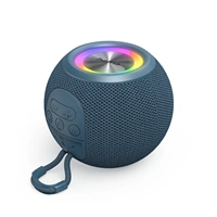 Hama Ball, Bluetooth reproduktor, 5 W, LED podsvietenie, AUX-in, USB-A, microSD slot, modrý