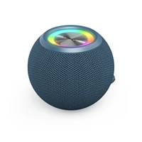 Hama Ball, Bluetooth reproduktor, 5 W, LED podsvietenie, AUX-in, USB-A, microSD slot, modrý