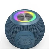 Hama Ball, Bluetooth reproduktor, 5 W, LED podsvietenie, AUX-in, USB-A, microSD slot, modrý