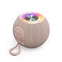 Hama Ball, Bluetooth reproduktor, 5 W, LED podsvietenie, AUX-in, USB-A, microSD slot, ružový
