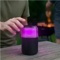 Hama Can Speaker, Bluetooth reproduktor, 5 W, tvar plechovky, USB-A pre ext.audio, 4 svetelné režimy