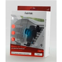 Hama FC10 Motion, bezdrôtová nabíjačka do auta, Qi, na vetraciu mriežku/čelné sklo