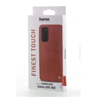Hama Finest Touch, kryt pre Samsung Galaxy S20 (5G), koralový