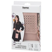 Hama Cross-Body taštička, na mobil, univerzálna, ružová