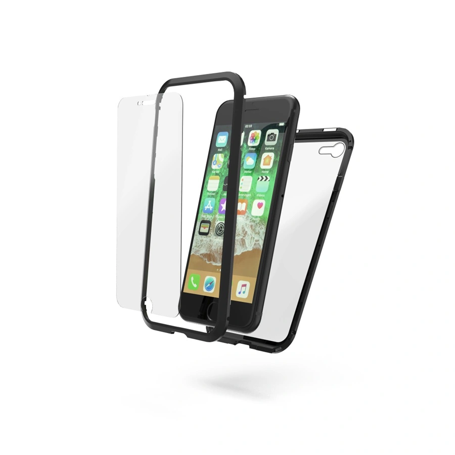 Hama magnetický kryt + ochranné sklo na displej, pre Apple iPhone 8