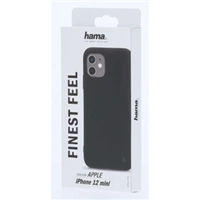 Hama Finest Feel, kryt pre Apple iPhone 12 mini, čierny