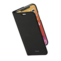 Hama Slim Pro, otváracie puzdro pre Apple iPhone 12/12 Pro, čierne