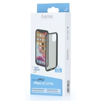 Hama Invisible, kryt pre Apple iPhone 12/12 Pro, ierny