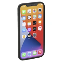Hama Finest Feel, kryt pre Apple iPhone 12/12 Pro, ierny