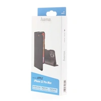 Hama Guard Pro, otvracie puzdro pre Apple iPhone 12 Pro Max, ierne
