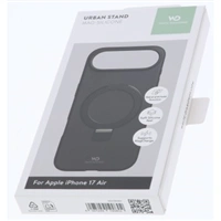 White Diamonds Mag Urban Stand Case, kryt pre Apple iPhone Air, MagSafe kompatibilný, čierny