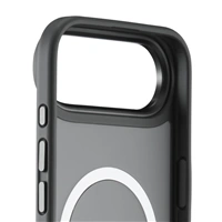 White Diamonds Hybrid Case, kryt pre Apple iPhone Air, magnetický, matný, polopriehľadný čierny