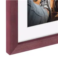 Hama rámček drevený BELLA, burgund, 10x15 cm
