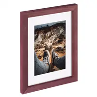 Hama rámček drevený BELLA, burgund, 15x20 cm