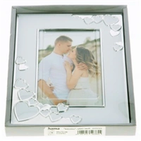 Hama portrétový rámček VALENTINE, 10x15 cm, biela