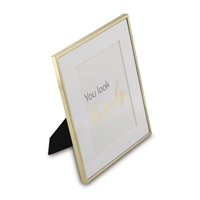 Hama portrétový rámček SASSY, 10x15 cm, zlatá matná