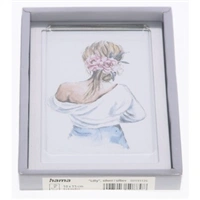 Hama portrétový rámček hliníkový LILY, 10x15 cm, strieborný