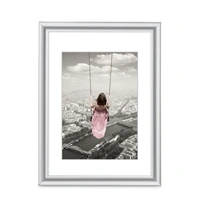 Hama rámček plastový SWING, strieborný, 50x70 cm