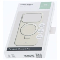 White Diamonds Mag Urban Stand Case, kryt pre Apple iPhone 17 Pro, MagSafe kompatibilný, pieskový