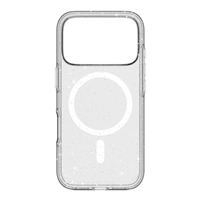 White Diamonds Mag Glitter, kryt pre Apple iPhone 17 Pro, magnetický, priehľadný s trblietkami