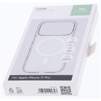 White Diamonds Mag Glitter, kryt pre Apple iPhone 17 Pro, magnetický, priehľadný s trblietkami