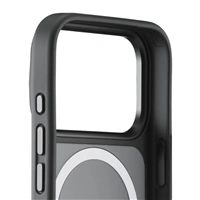 White Diamonds Hybrid Case, kryt pre Apple iPhone 17 Pro, magnetický, matný, polopriehľadný čierny