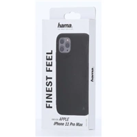 Hama Finest Feel, kryt pre Apple iPhone 11 Pro Max, ierny