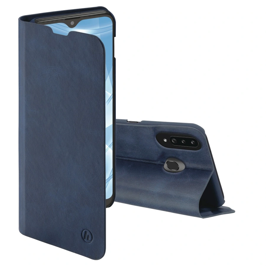 Hama Guard Pro, otváracie puzdro pre Samsung Galaxy A20s, modré