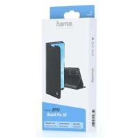 Hama Slim Pro, otváracie puzdro pre Oppo Reno4 Pro 5G, čierne