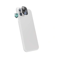 Hama ochranné sklo na fotoaparát pre Apple iPhone 12, čierne
