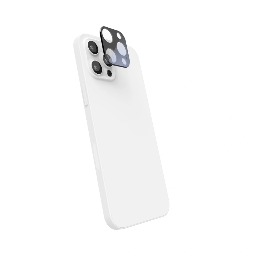 Hama ochranné sklo na fotoaparát pre Apple iPhone 12 Pro Max, čierne
