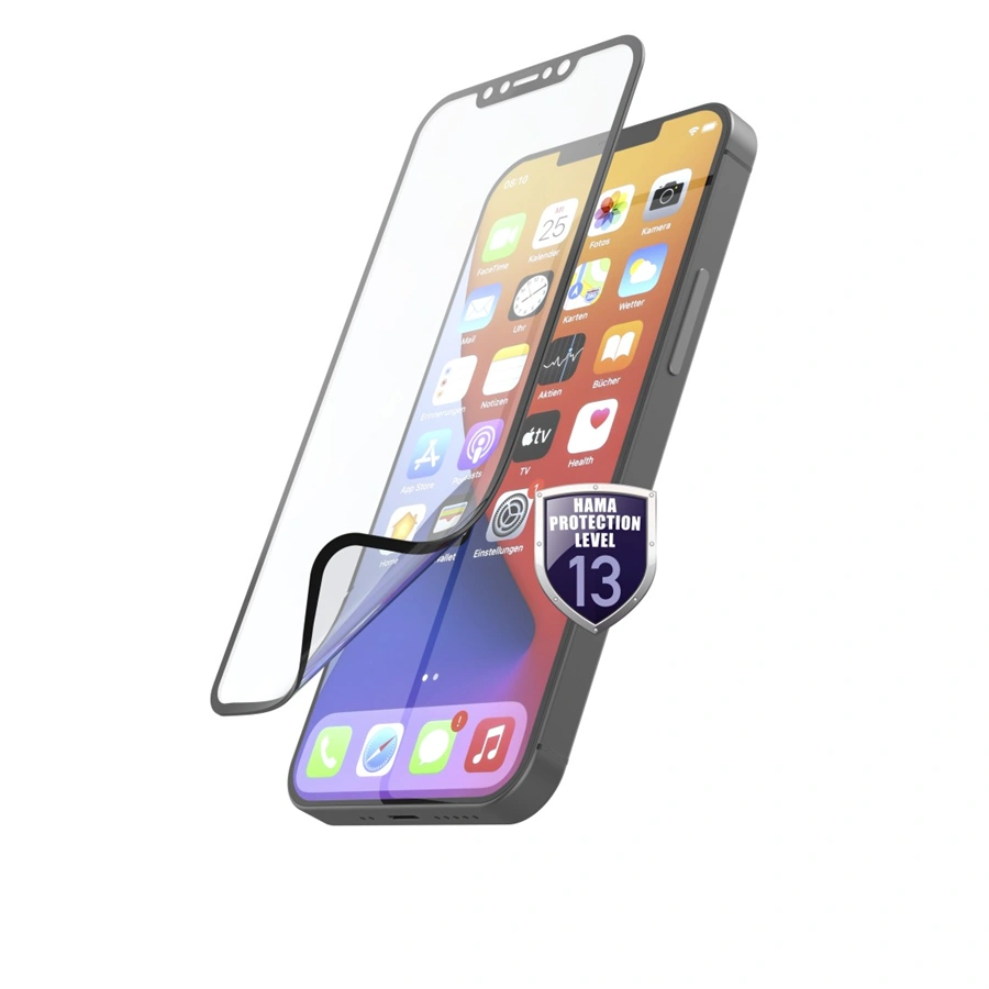 Hama Hiflex, ochrana displeja pre Apple iPhone 12 mini, nerozbitná, bezpečnostná trieda 13