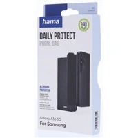 Hama Daily Protect, puzdro-knižka pre Samsung Galaxy A36 5G, funkcia stojanu, čierne