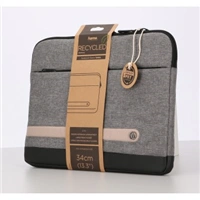 Hama Terra, obal na notebook, 13,3" (34 cm), recyklovaný polyester, šedý
