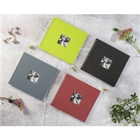 Hama album klasick pirlov FINE ART 36x32 cm, 50 strn, bordov, biele listy