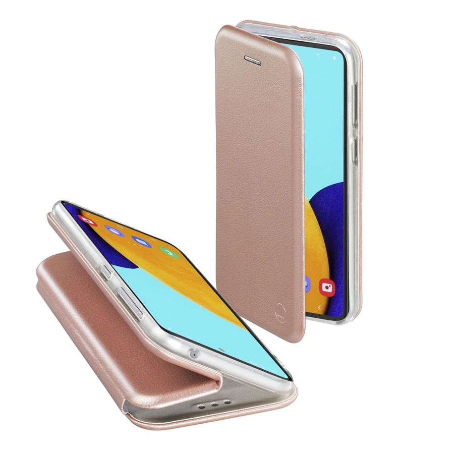 Hama Curve, otváracie puzdro pre Samsung Galaxy A52/A52s (5G), ružové zlato