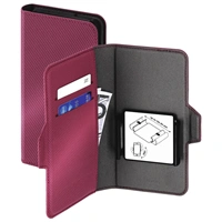 Hama Smart Move Metallic, puzdro na mobil, ve. XXL, pre zariadenia do 7,8x15 cm, rubínová ervená